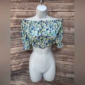 Altar'd State off shoulder crop top Large